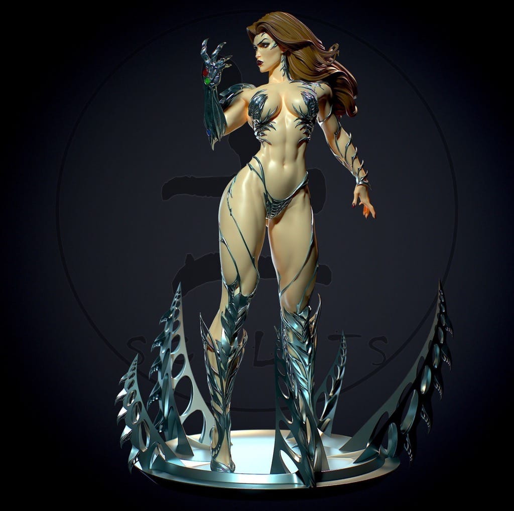 P站图纸印象馆 Yan H 魔女之刃 萨拉·佩珍妮 Yan H 魔女之刃 萨拉·佩珍妮