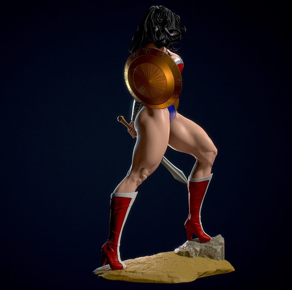 P站图纸印象馆 Yan H DC漫画 神奇女侠 Yan H DC漫画 神奇女侠