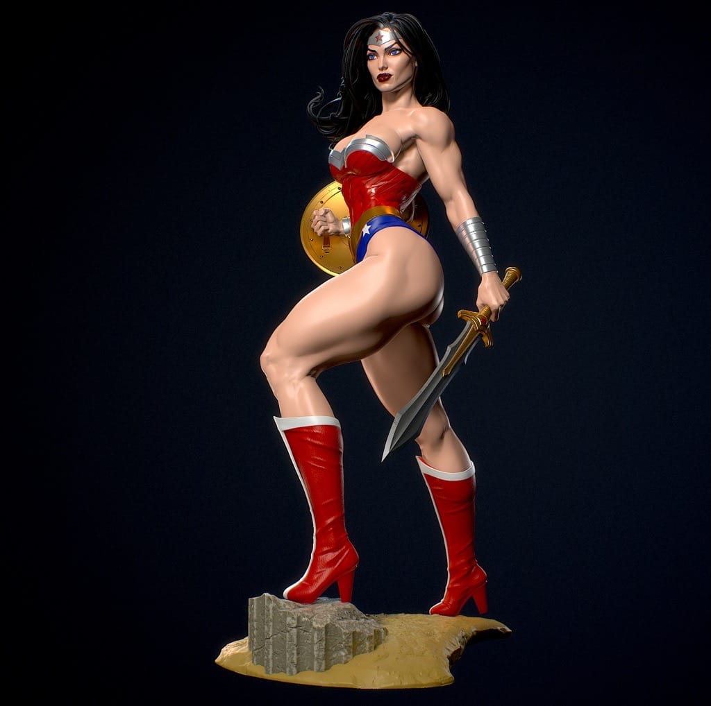 P站图纸印象馆 Yan H DC漫画 神奇女侠 Yan H DC漫画 神奇女侠