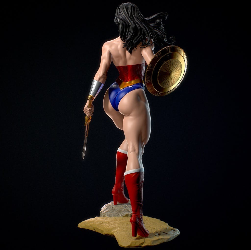 P站图纸印象馆 Yan H DC漫画 神奇女侠 Yan H DC漫画 神奇女侠