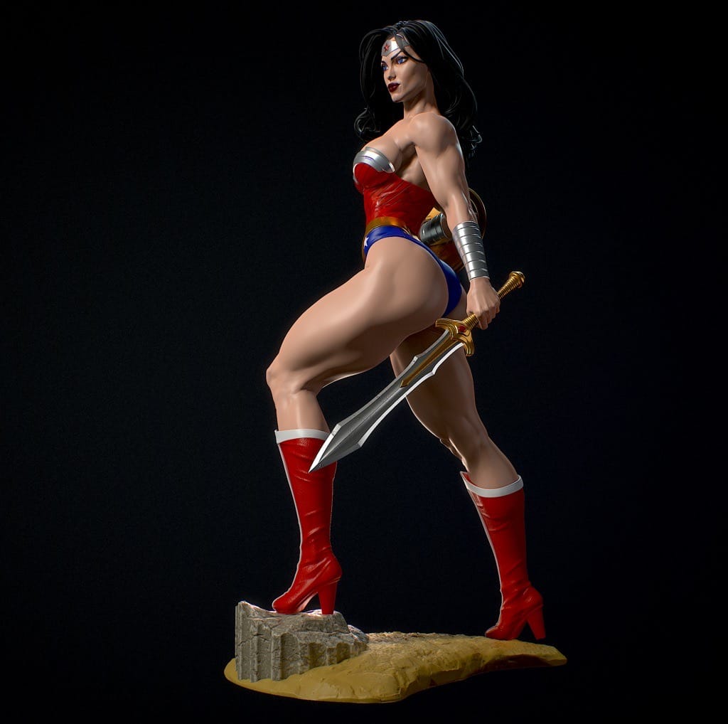 P站图纸印象馆 Yan H DC漫画 神奇女侠 Yan H DC漫画 神奇女侠