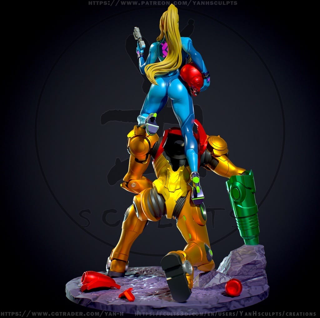 P站图纸印象馆 Yan H 银河战士 萨姆斯·阿兰 Yan H 银河战士 萨姆斯·阿兰