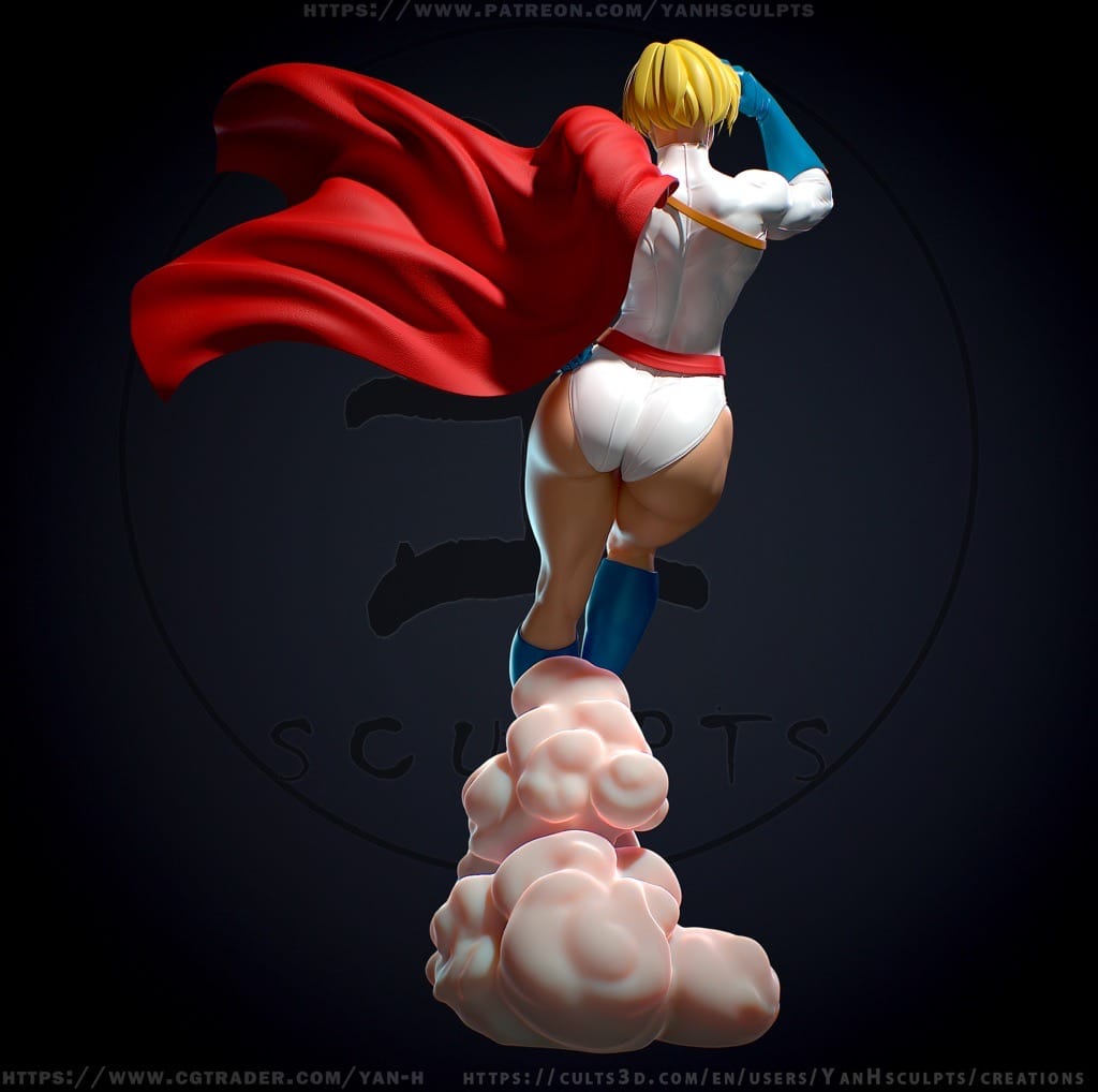 神力女超人 3D 打印模型整理