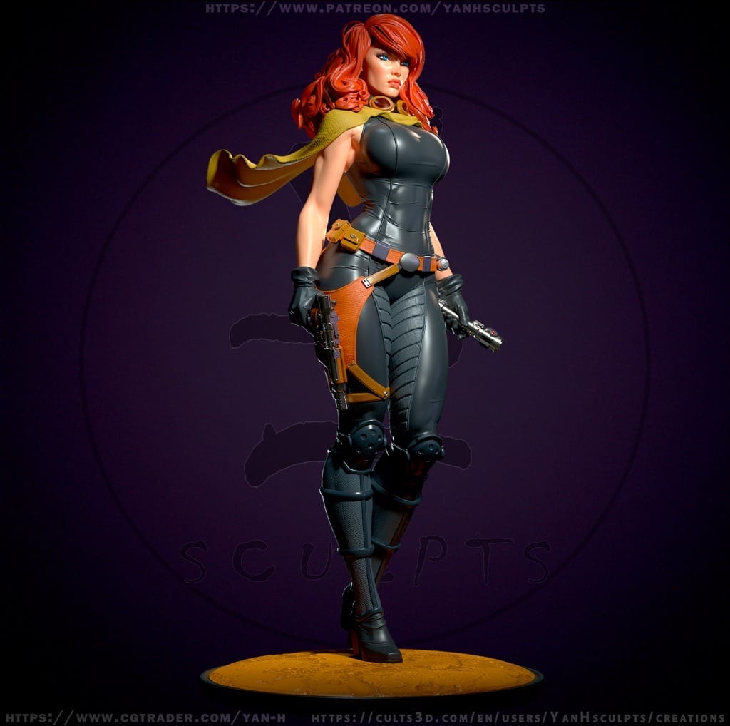 P站图纸印象馆 Yan H 天行者 玛拉·杰德 Yan H 天行者 玛拉·杰德