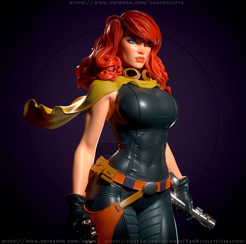 P站图纸印象馆 Yan H 天行者 玛拉·杰德 Yan H 天行者 玛拉·杰德