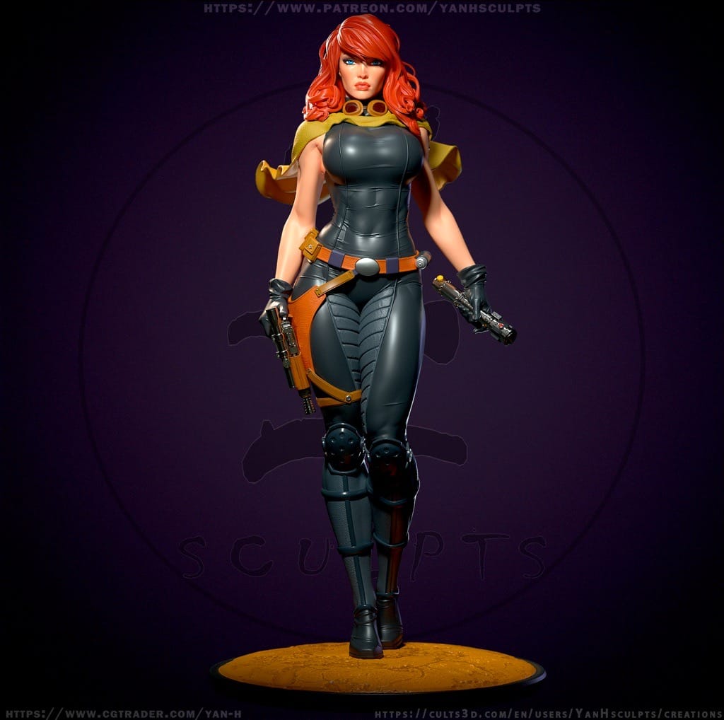 P站图纸印象馆 Yan H 天行者 玛拉·杰德 Yan H 天行者 玛拉·杰德