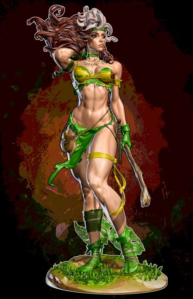 P站图纸印象馆 Yan H 漫威 罗刹女 Yan H 漫威 罗刹女