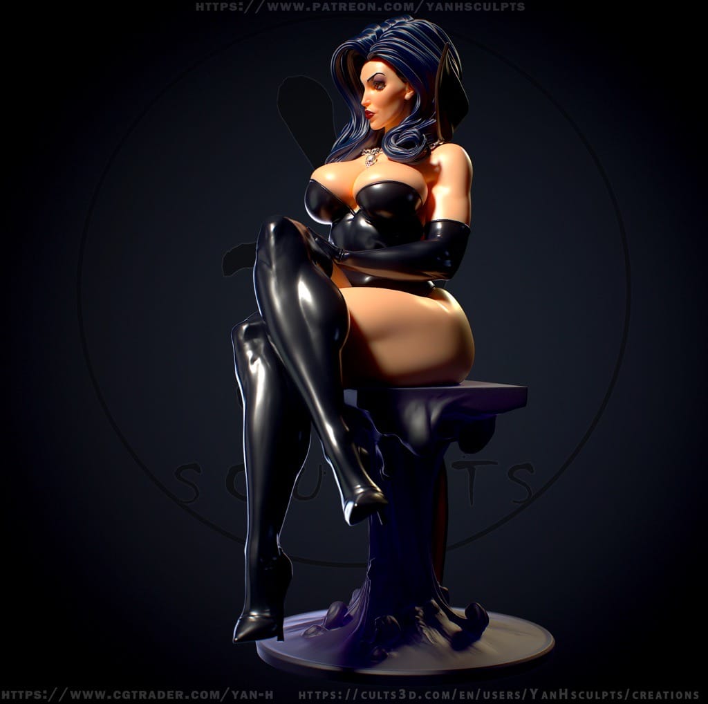 P站图纸印象馆 Yan H 忍者蛙 暗黑女王 Yan H 忍者蛙 暗黑女王