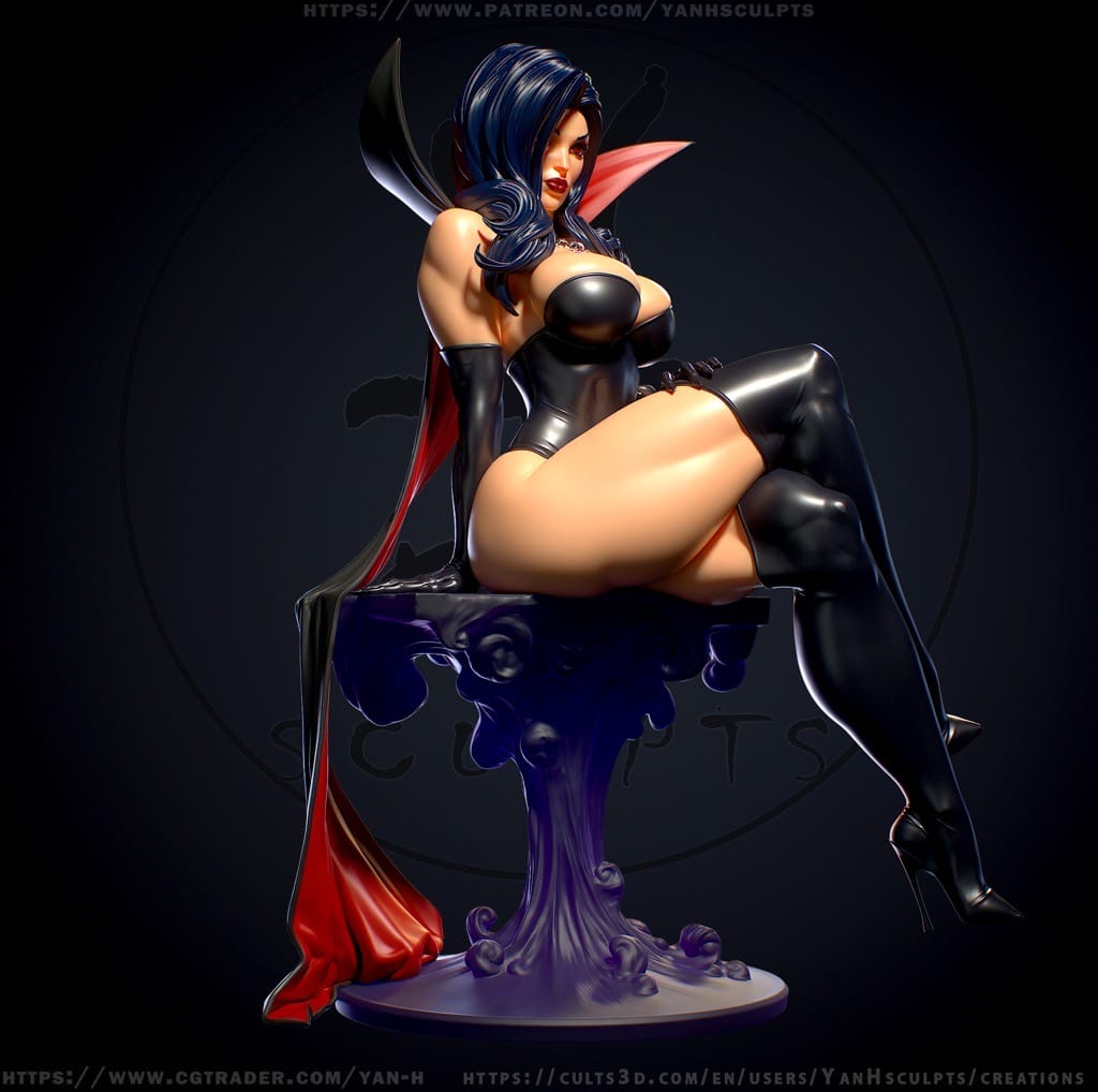 P站图纸印象馆 Yan H 忍者蛙 暗黑女王 Yan H 忍者蛙 暗黑女王