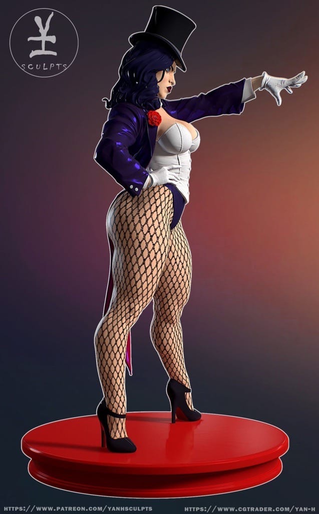 P站图纸印象馆 Yan H DC漫画 扎坦娜·扎塔拉 Yan H DC漫画 扎坦娜·扎塔拉