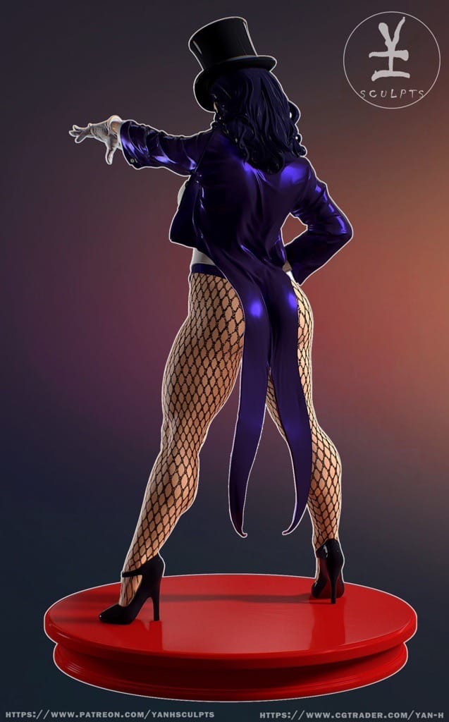 P站图纸印象馆 Yan H DC漫画 扎坦娜·扎塔拉 Yan H DC漫画 扎坦娜·扎塔拉