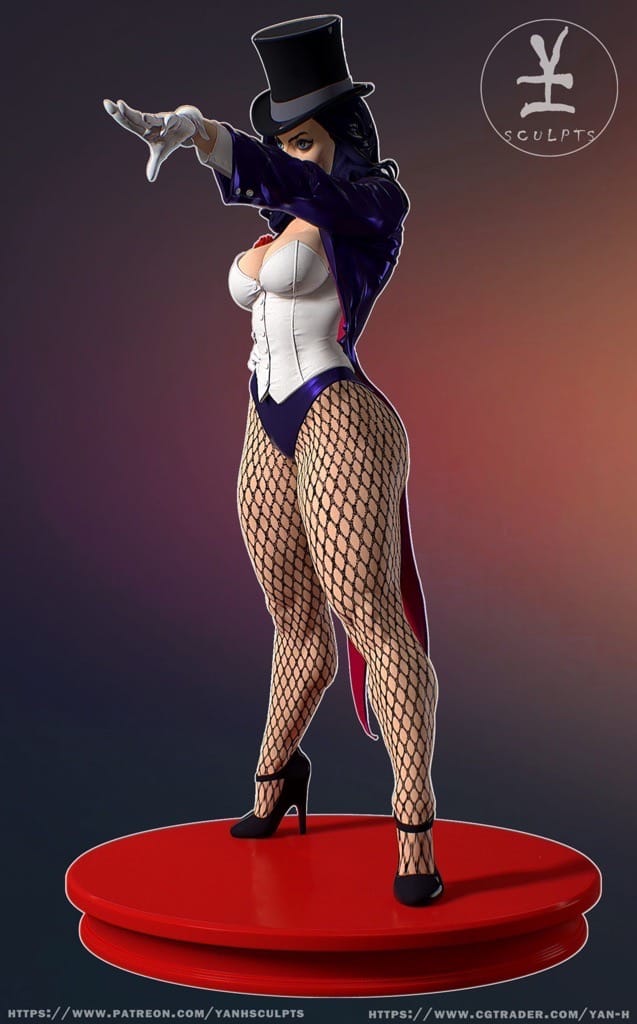 P站图纸印象馆 Yan H DC漫画 扎坦娜·扎塔拉 Yan H DC漫画 扎坦娜·扎塔拉