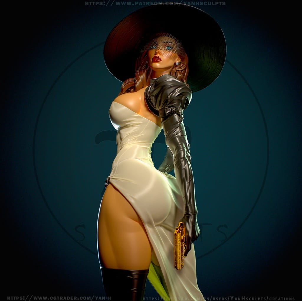 P站图纸印象馆 Yan H 幻影夫人 Yan H 幻影夫人