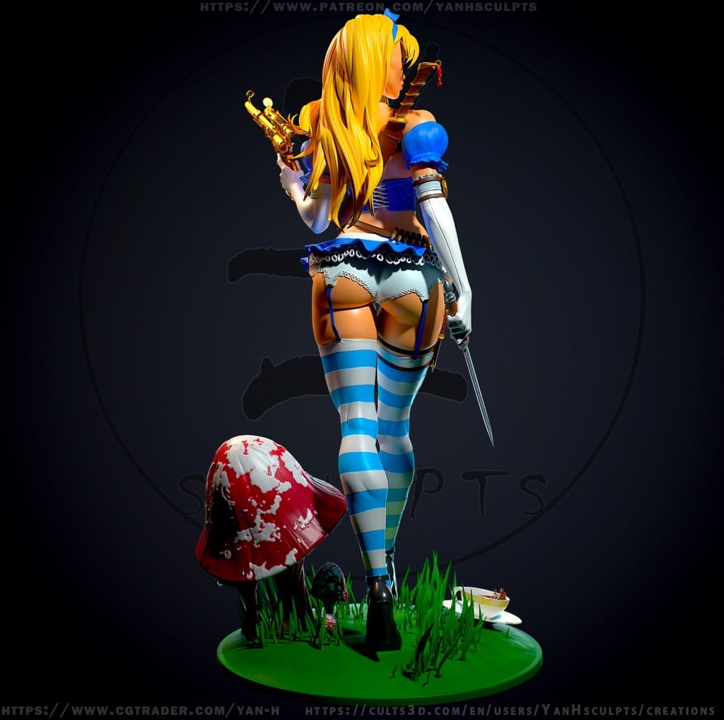 P站图纸印象馆 Yan H 爱丽丝梦游仙境 Yan H 爱丽丝梦游仙境