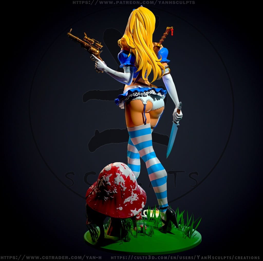 P站图纸印象馆 Yan H 爱丽丝梦游仙境 Yan H 爱丽丝梦游仙境