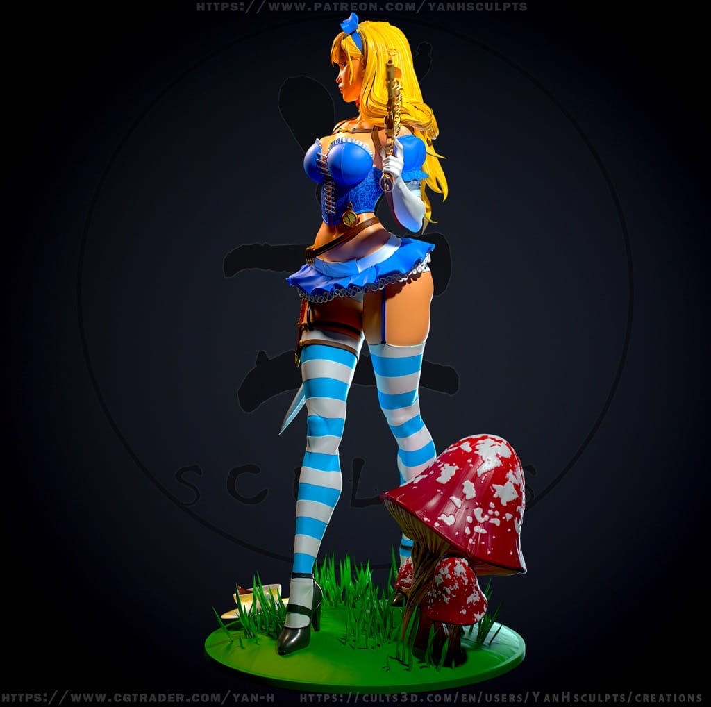 P站图纸印象馆 Yan H 爱丽丝梦游仙境 Yan H 爱丽丝梦游仙境