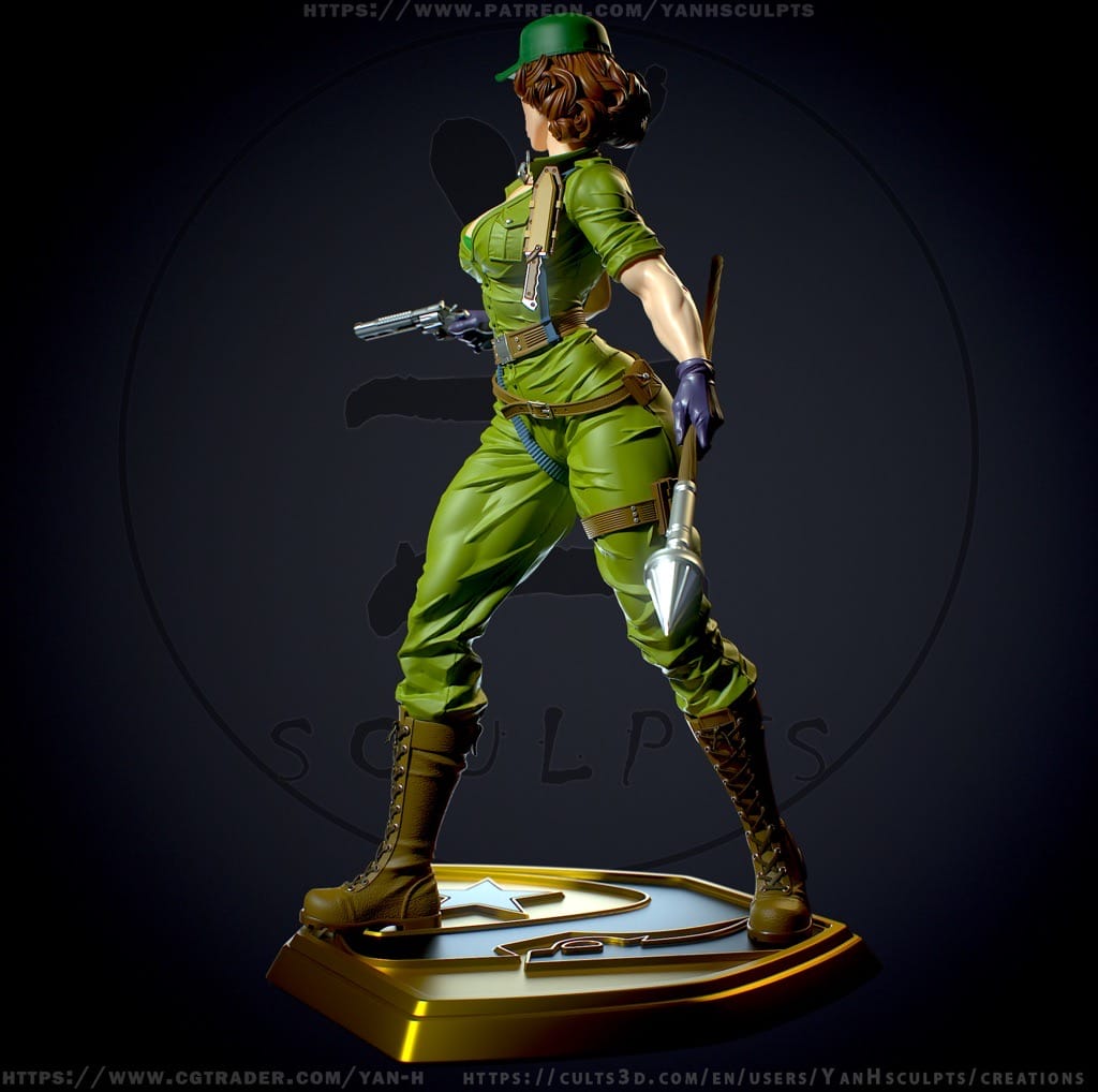 P站图纸印象馆 Yan H 特种部队 杰伊小姐 Yan H 特种部队 杰伊小姐