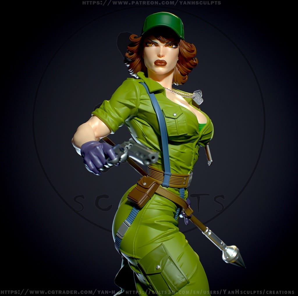 P站图纸印象馆 Yan H 特种部队 杰伊小姐 Yan H 特种部队 杰伊小姐