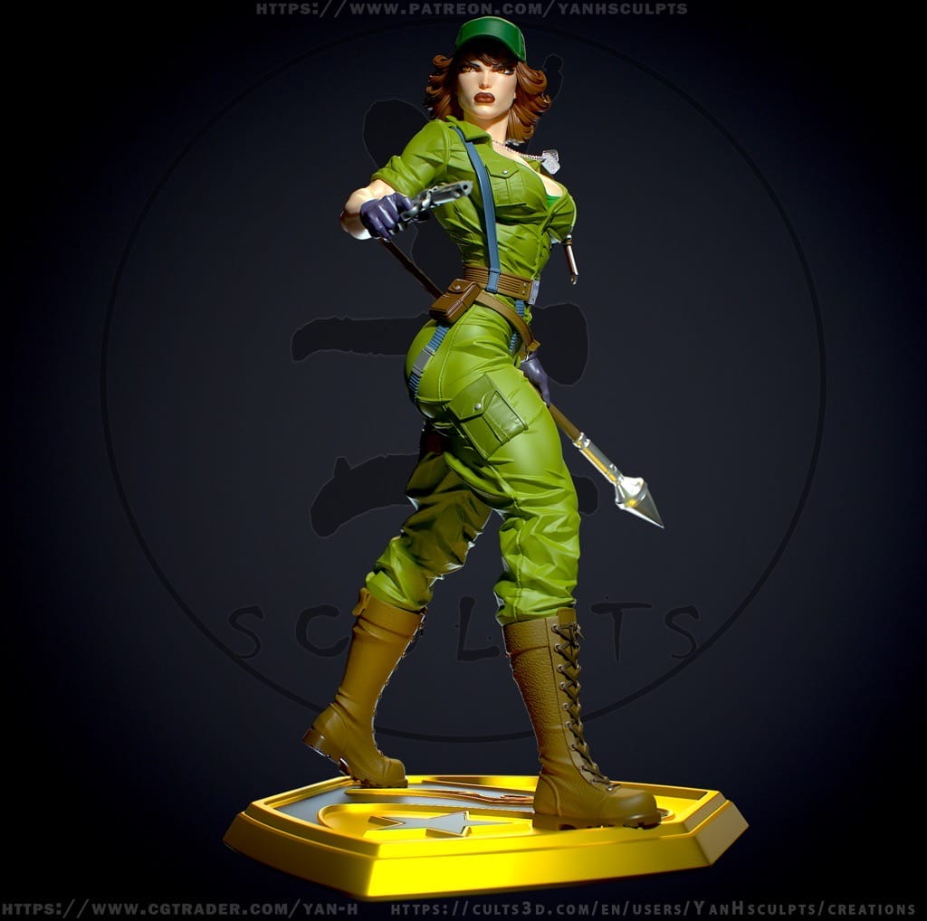 P站图纸印象馆 Yan H 特种部队 杰伊小姐 Yan H 特种部队 杰伊小姐