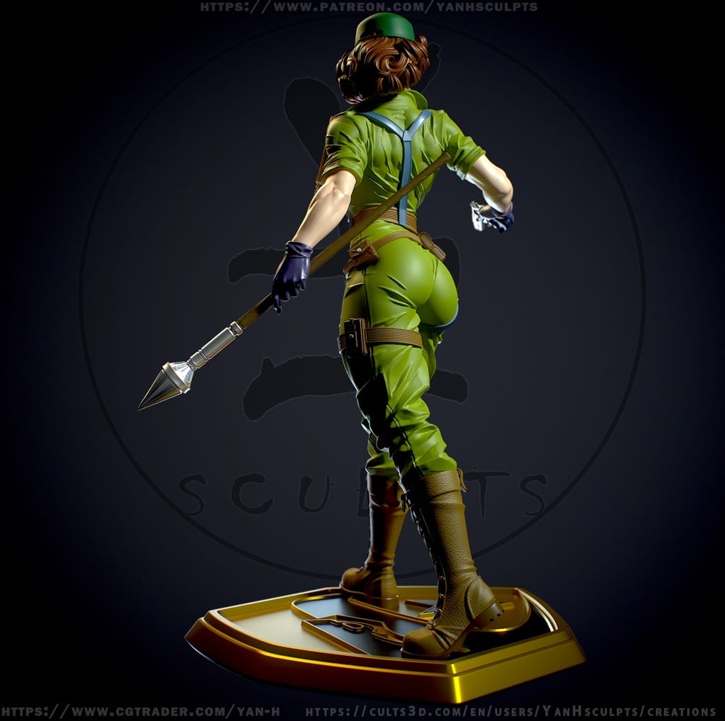 P站图纸印象馆 Yan H 特种部队 杰伊小姐 Yan H 特种部队 杰伊小姐