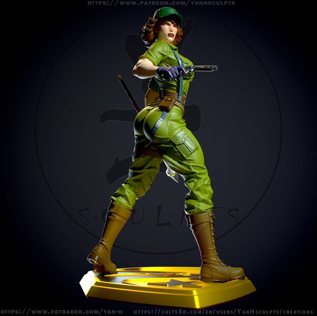 P站图纸印象馆 Yan H 特种部队 杰伊小姐 Yan H 特种部队 杰伊小姐