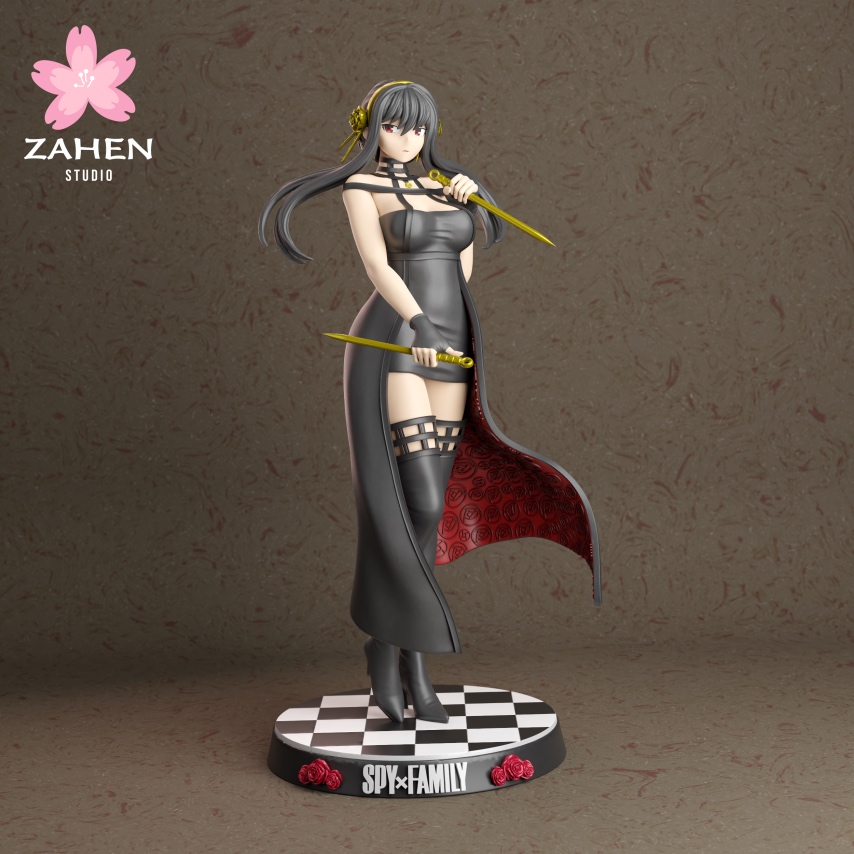 P站图纸印象馆 间谍过家家 约尔·福杰 间谍过家家 约尔·福杰