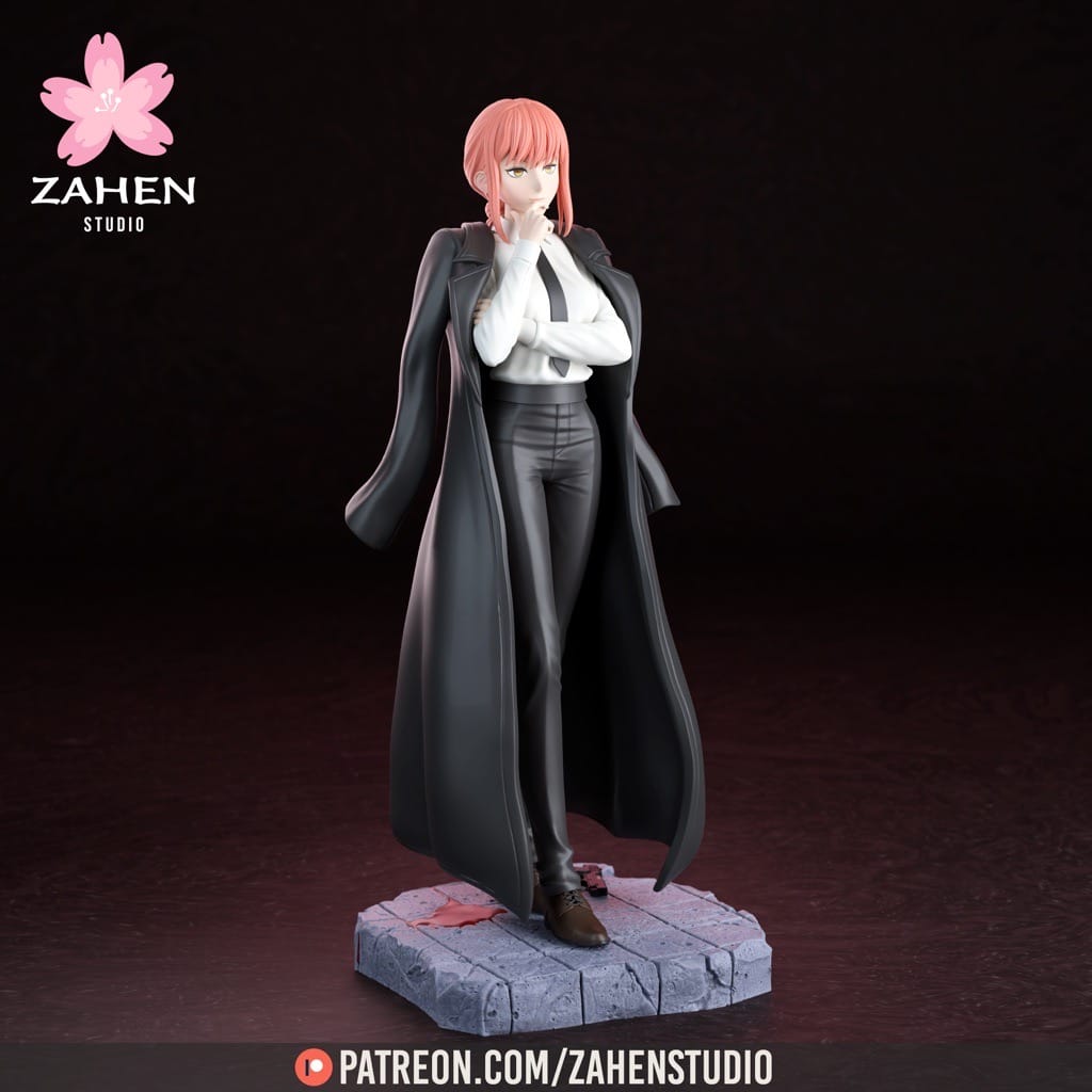 P站图纸印象馆 链锯人 玛奇玛 链锯人 玛奇玛