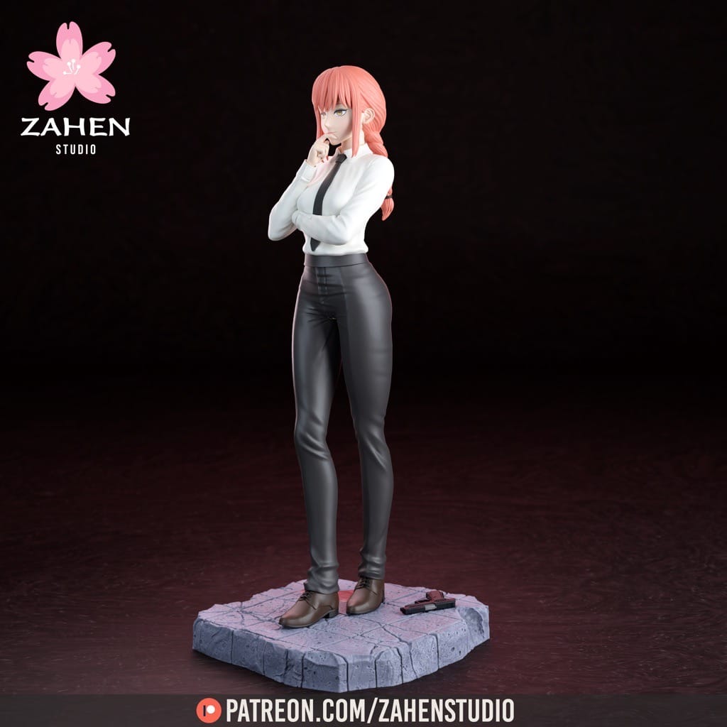 P站图纸印象馆 链锯人 玛奇玛 链锯人 玛奇玛