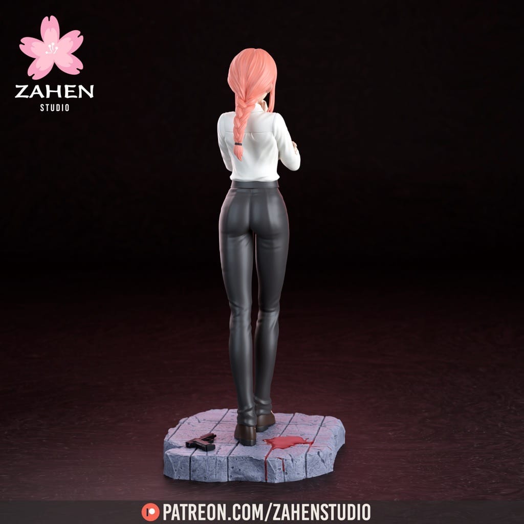 P站图纸印象馆 链锯人 玛奇玛 链锯人 玛奇玛