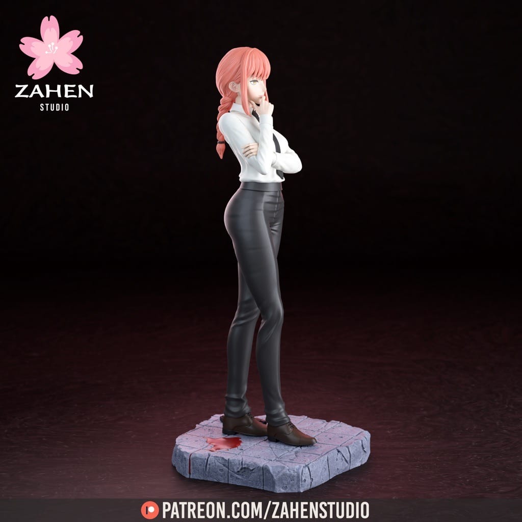 P站图纸印象馆 链锯人 玛奇玛 链锯人 玛奇玛