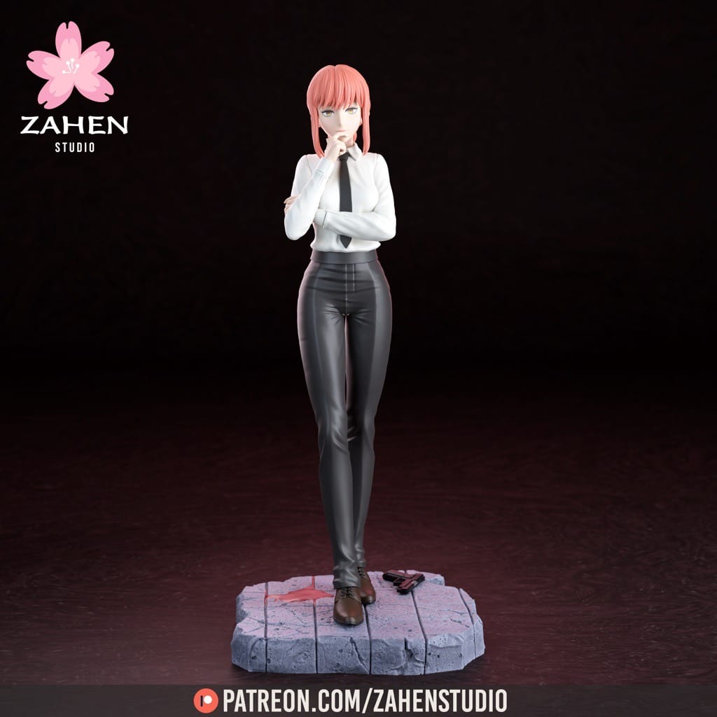 P站图纸印象馆 链锯人 玛奇玛 链锯人 玛奇玛