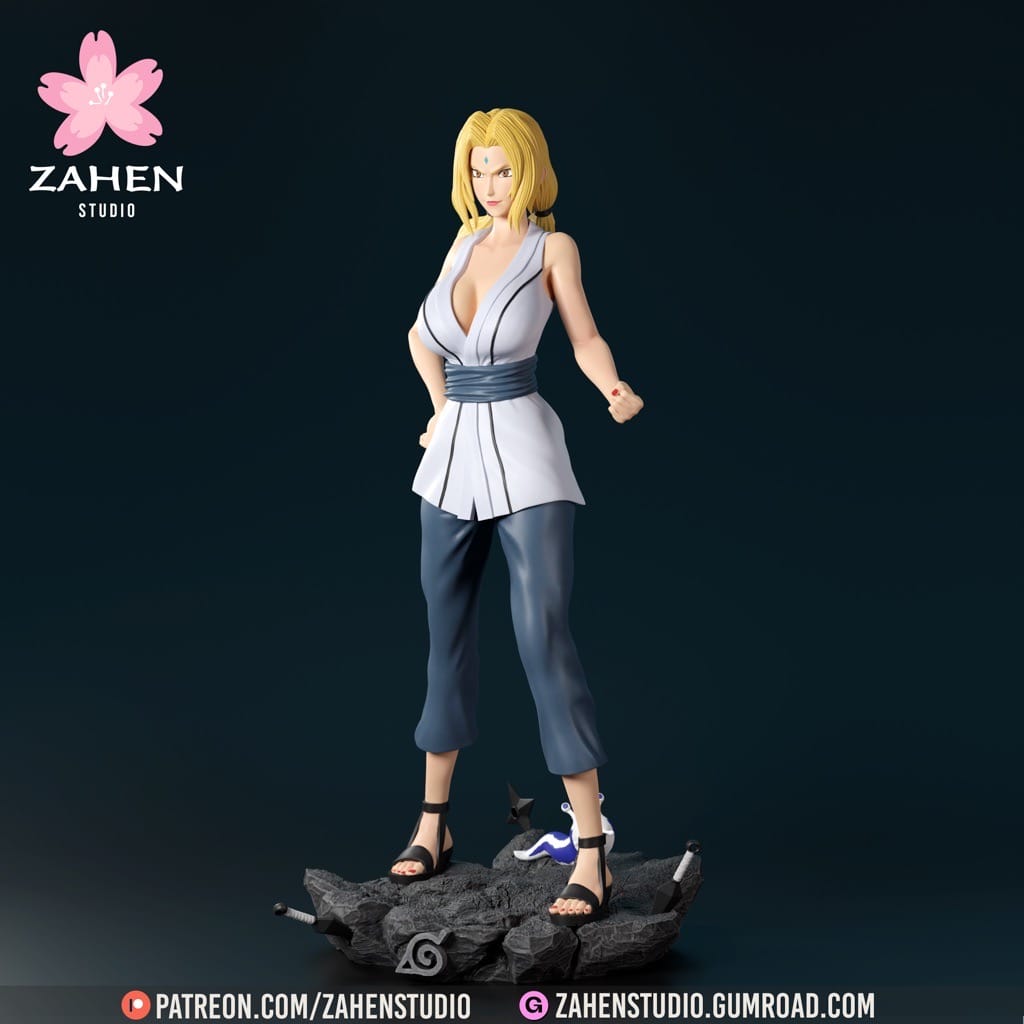 P站图纸印象馆 火影忍者 纲手 火影忍者 纲手