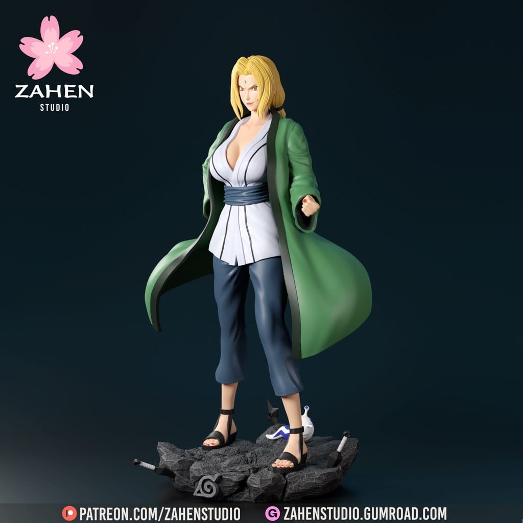 P站图纸印象馆 火影忍者 纲手 火影忍者 纲手