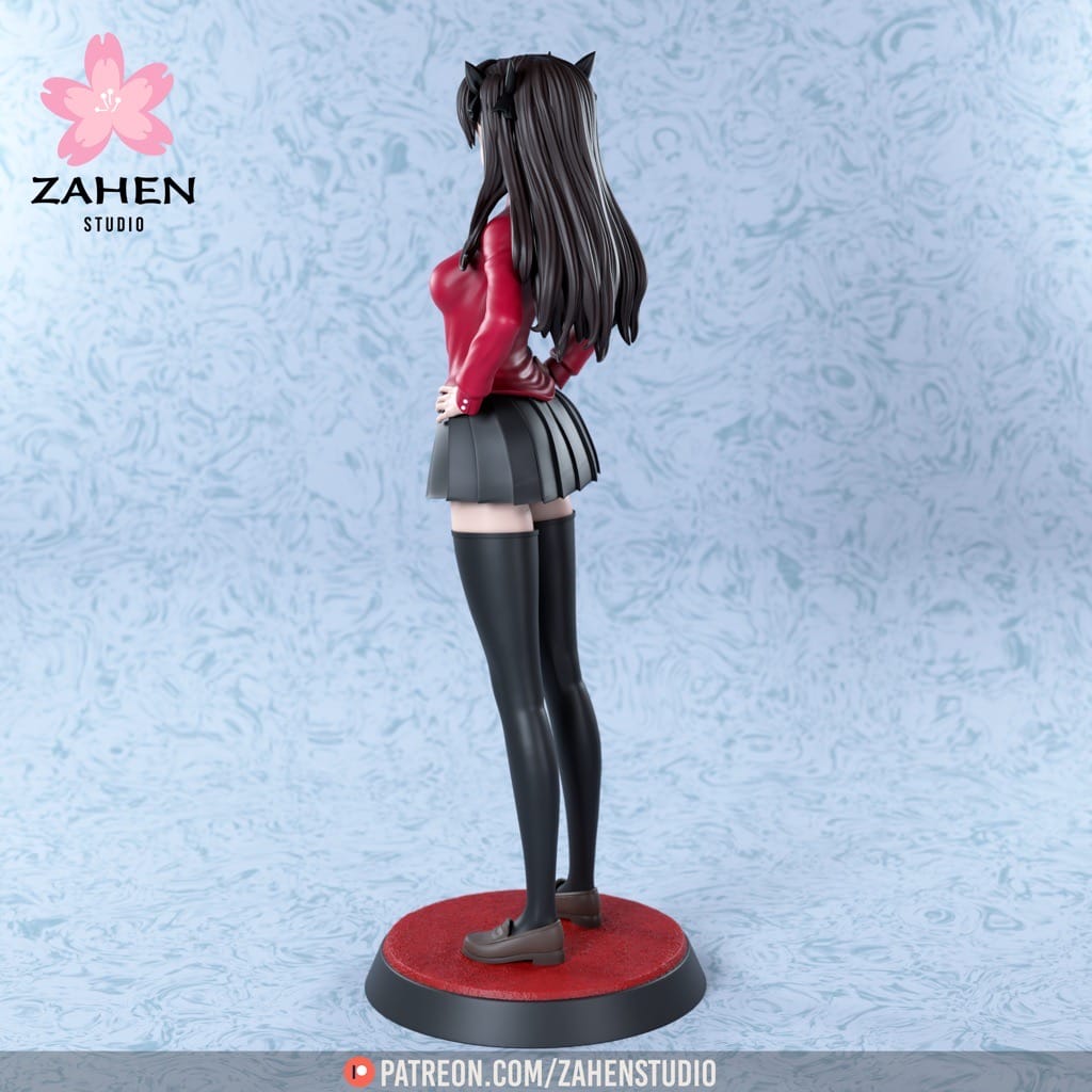 P站图纸印象馆 命运之夜 远坂凛 命运之夜 远坂凛