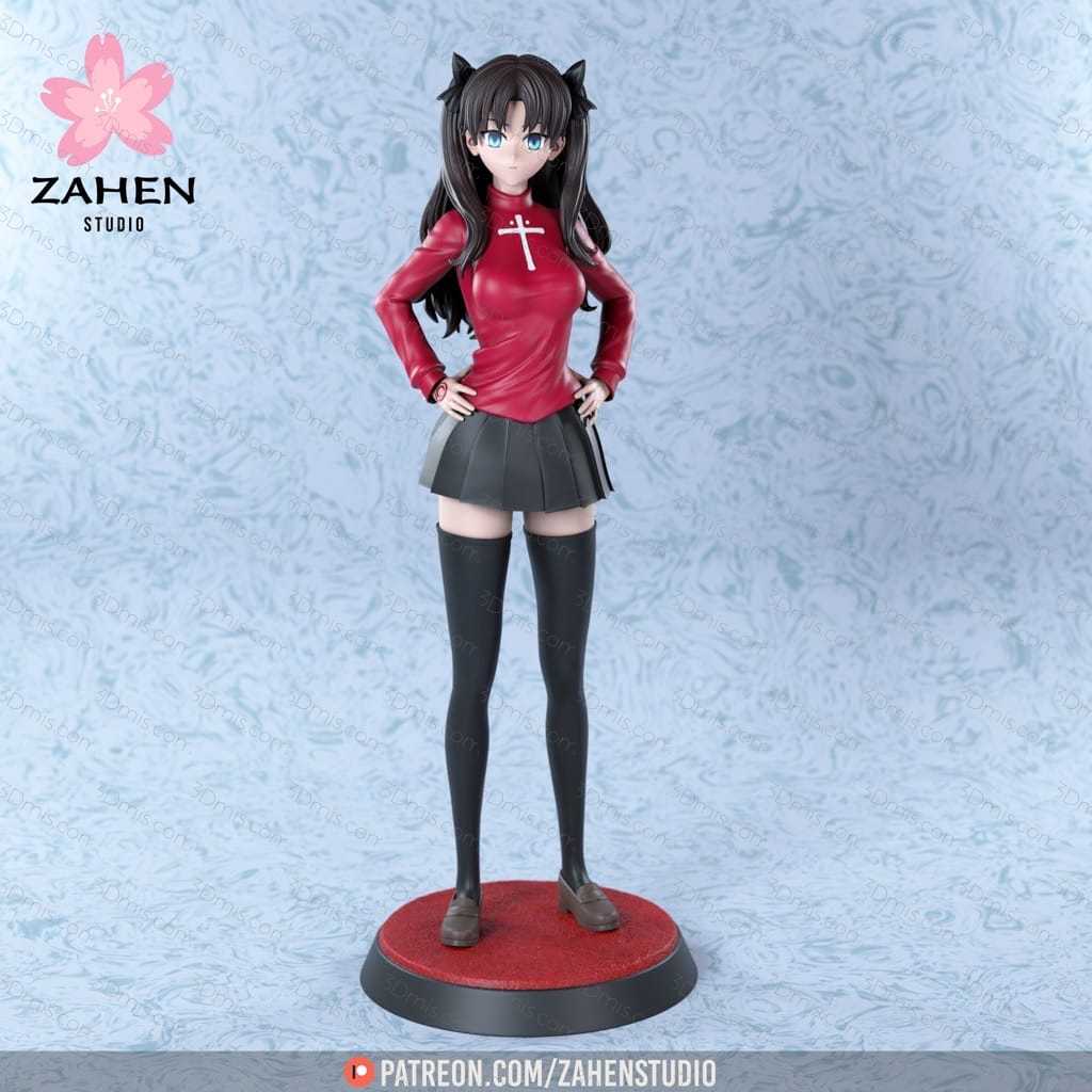 P站图纸印象馆 命运之夜 远坂凛 命运之夜 远坂凛