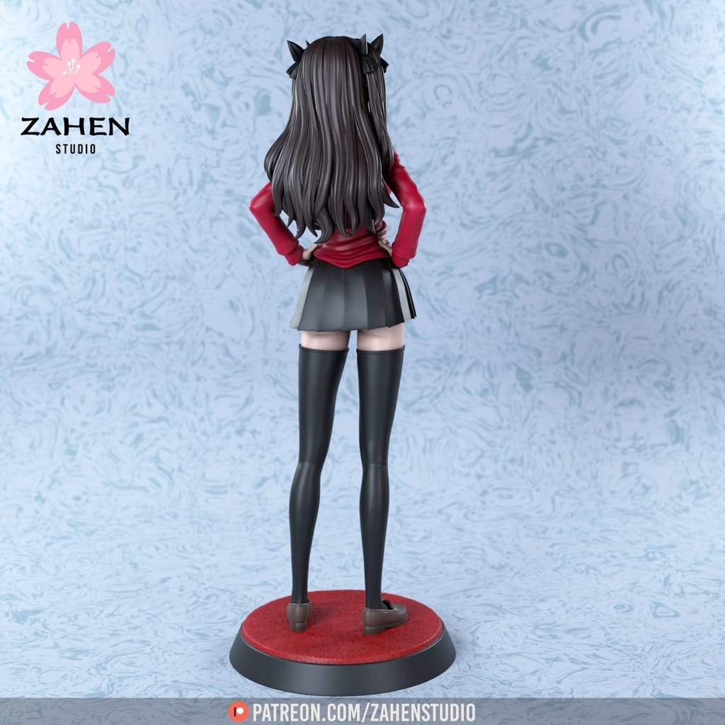 P站图纸印象馆 命运之夜 远坂凛 命运之夜 远坂凛