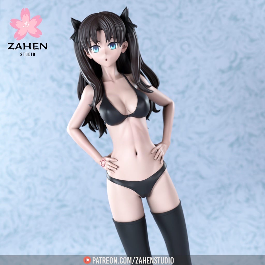 P站图纸印象馆 命运之夜 远坂凛 命运之夜 远坂凛