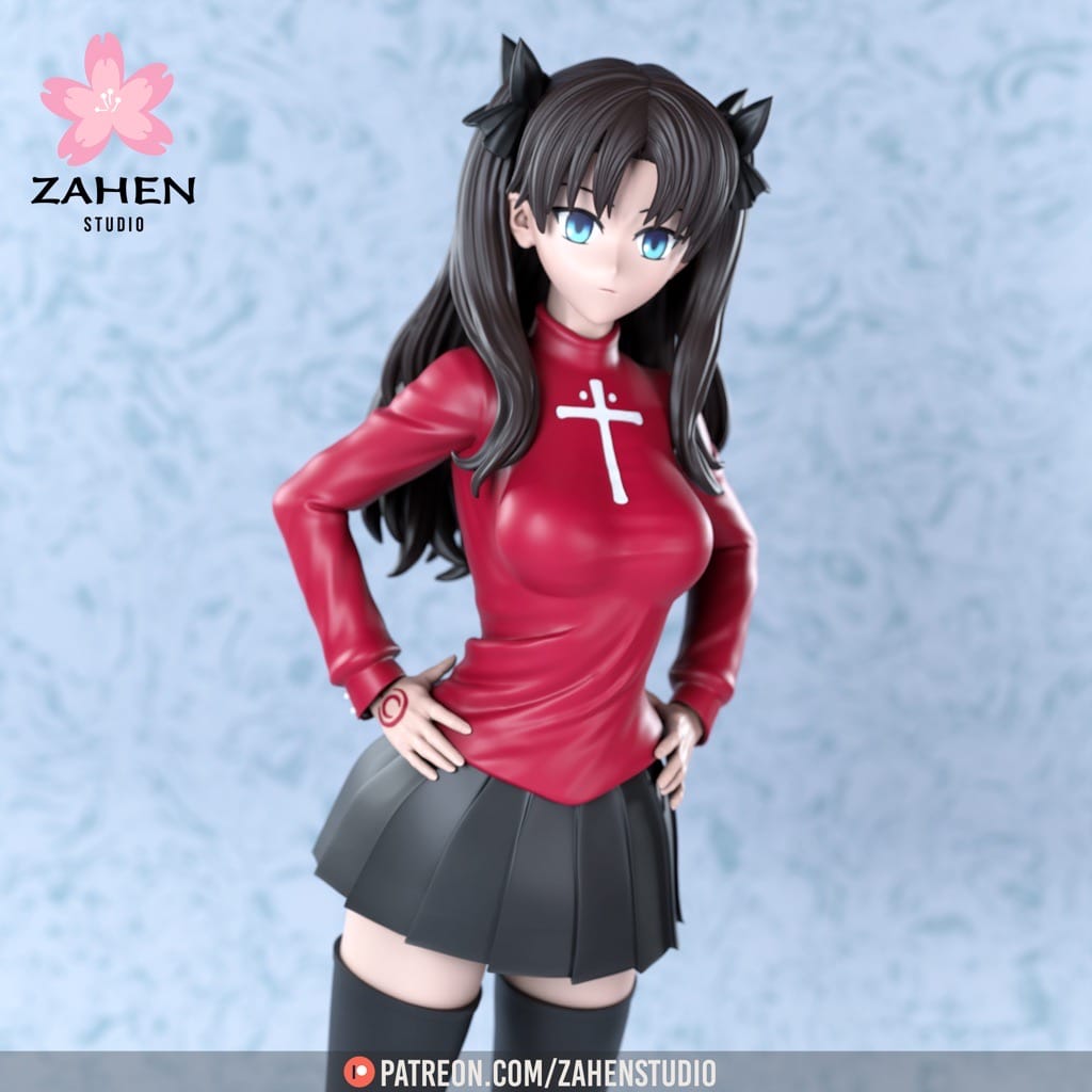 P站图纸印象馆 命运之夜 远坂凛 命运之夜 远坂凛