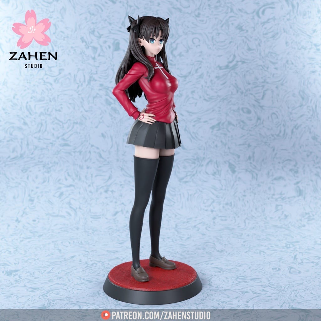 P站图纸印象馆 命运之夜 远坂凛 命运之夜 远坂凛