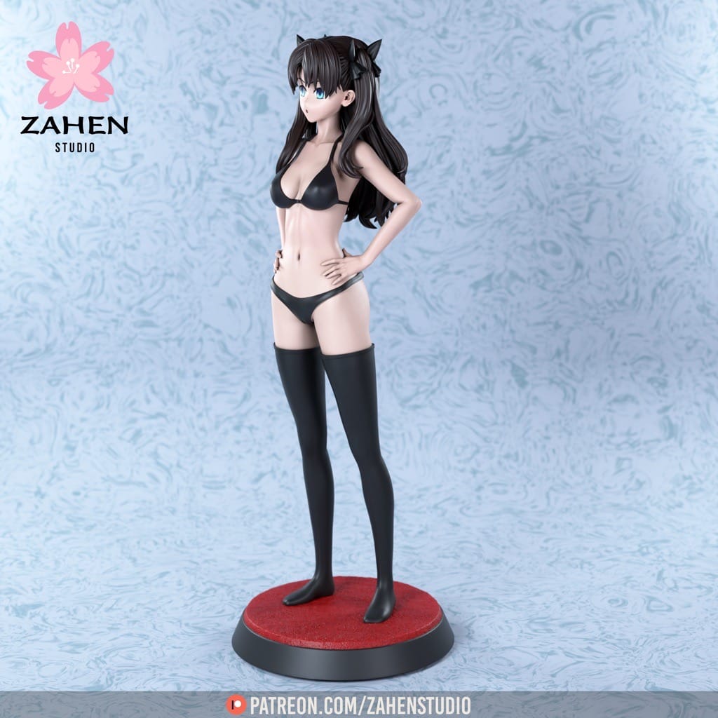 P站图纸印象馆 命运之夜 远坂凛 命运之夜 远坂凛