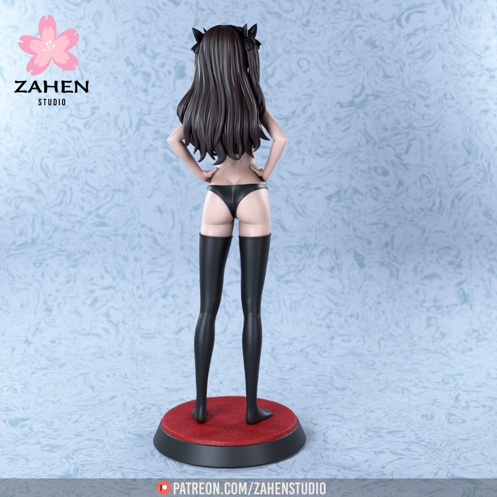 P站图纸印象馆 命运之夜 远坂凛 命运之夜 远坂凛