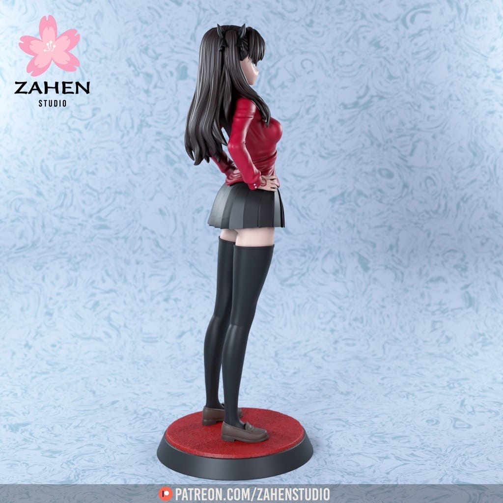 P站图纸印象馆 命运之夜 远坂凛 命运之夜 远坂凛