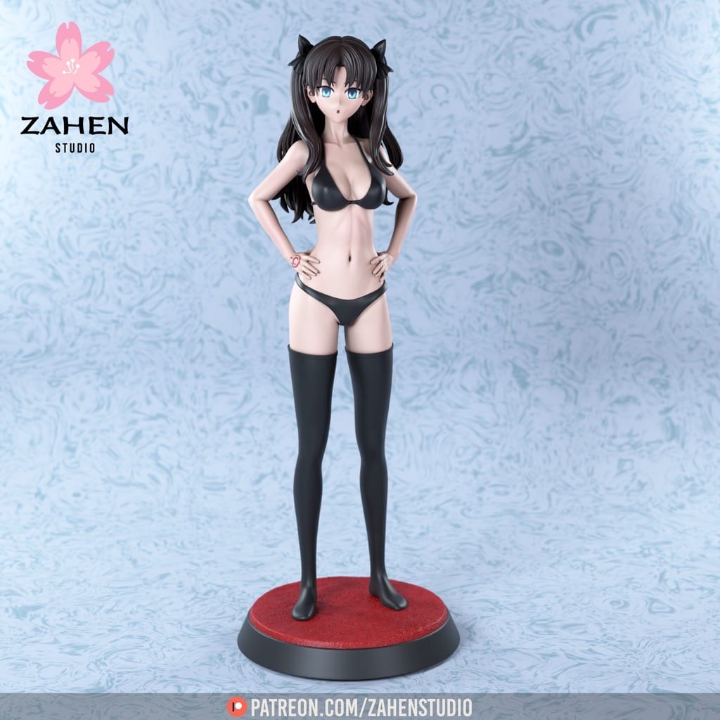 P站图纸印象馆 命运之夜 远坂凛 命运之夜 远坂凛