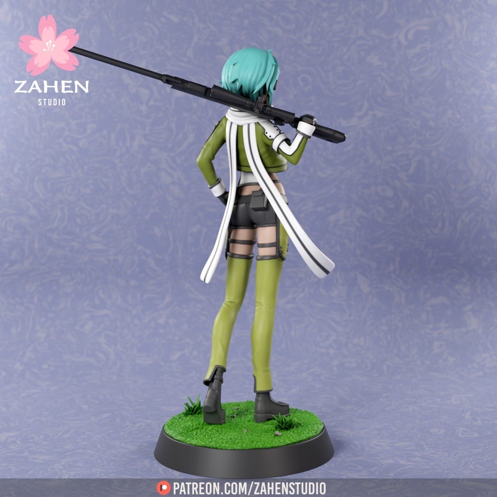 P站图纸印象馆 刀剑神域 朝田诗乃 刀剑神域 朝田诗乃