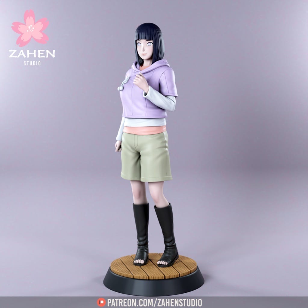 P站图纸印象馆 火影忍者 日向雏田 火影忍者 日向雏田