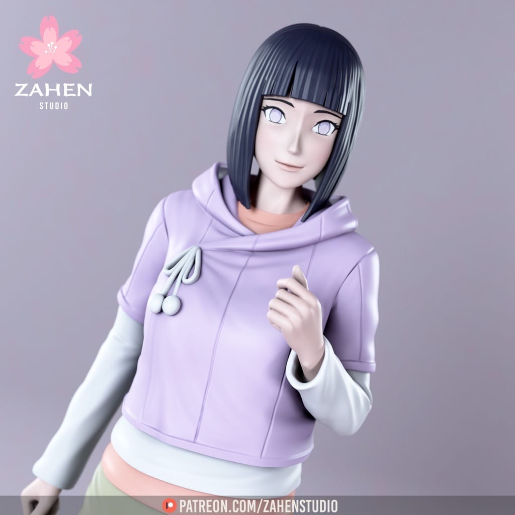 P站图纸印象馆 火影忍者 日向雏田 火影忍者 日向雏田