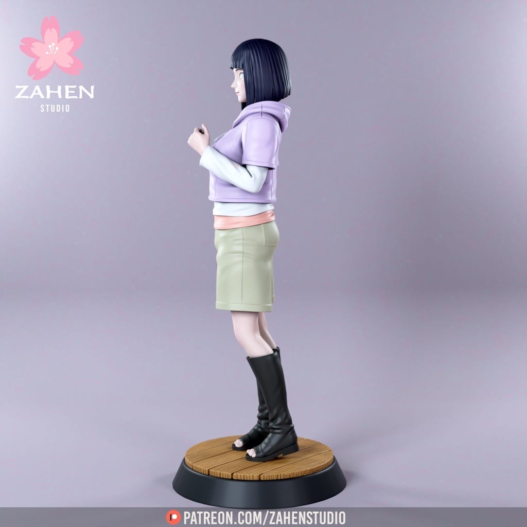 P站图纸印象馆 火影忍者 日向雏田 火影忍者 日向雏田