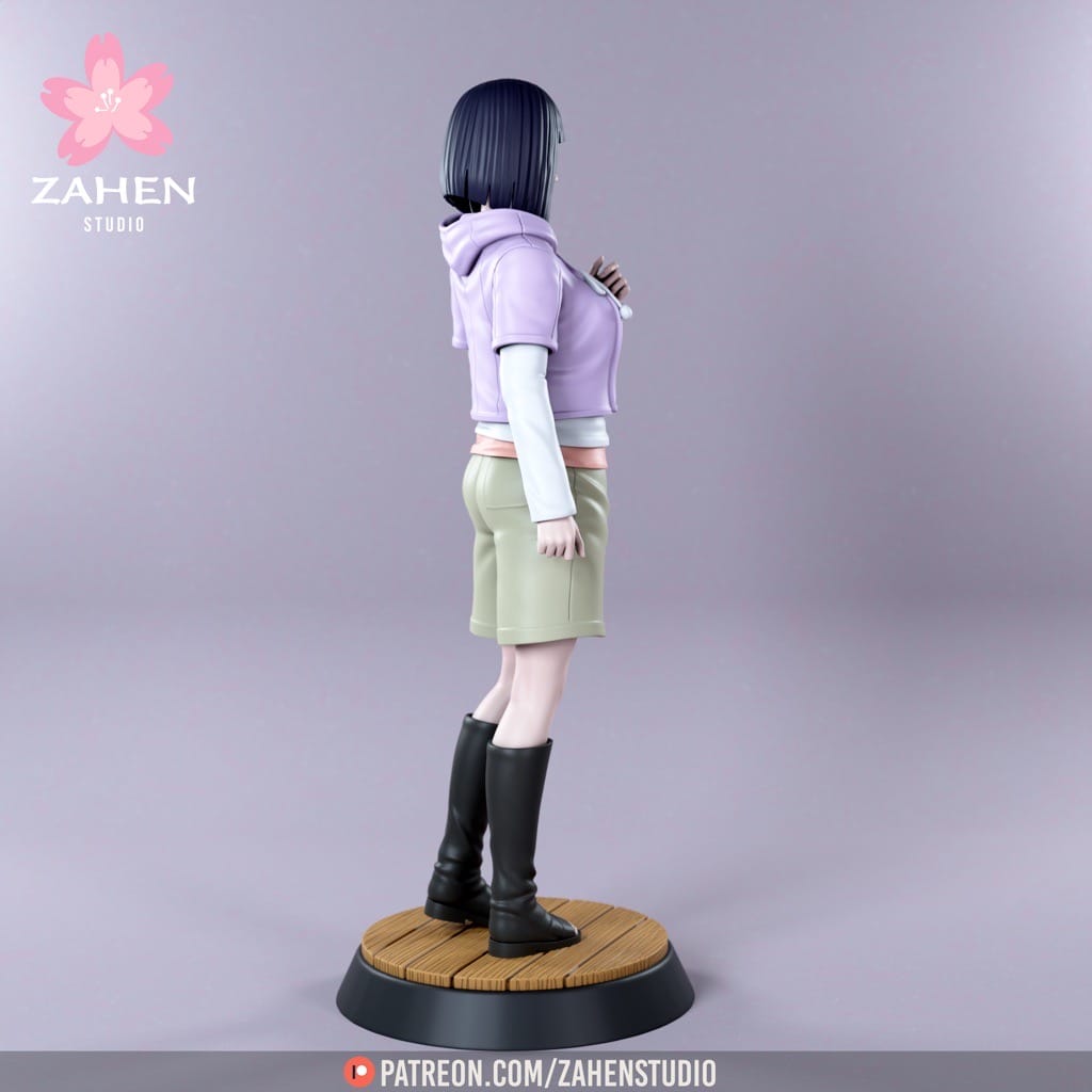 P站图纸印象馆 火影忍者 日向雏田 火影忍者 日向雏田