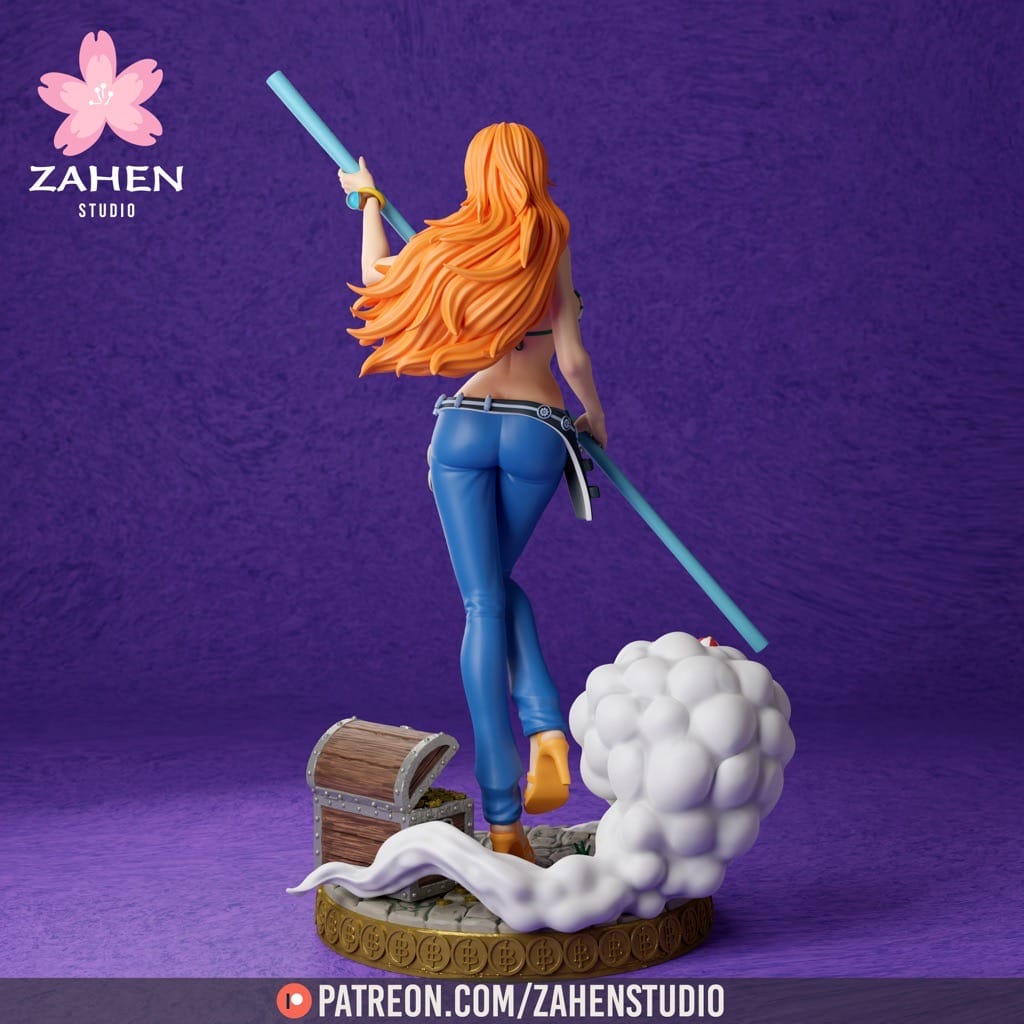 P站图纸印象馆 海贼王 娜美 海贼王 娜美