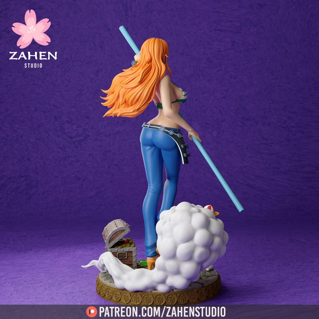 P站图纸印象馆 海贼王 娜美 海贼王 娜美